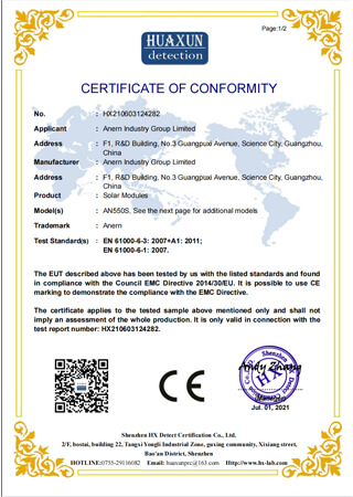 about anern certification