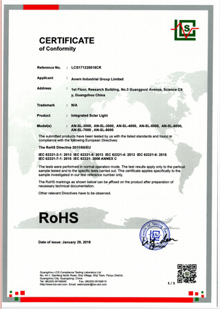 anern solar certification