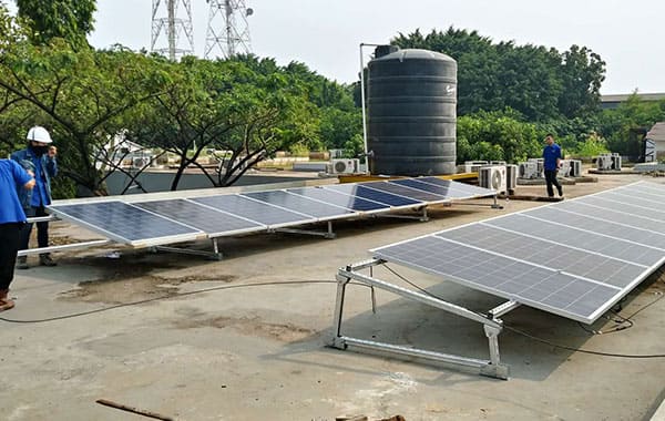 Proyek Hotel 30kW di Indonesia