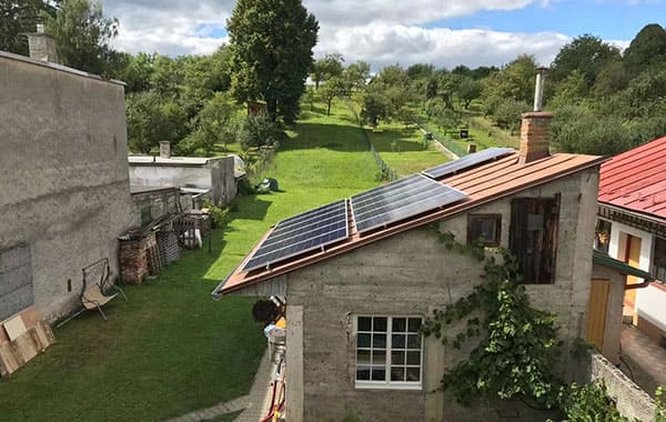 Sistem tenaga surya Off-grid 5,5 KW di Slovakia