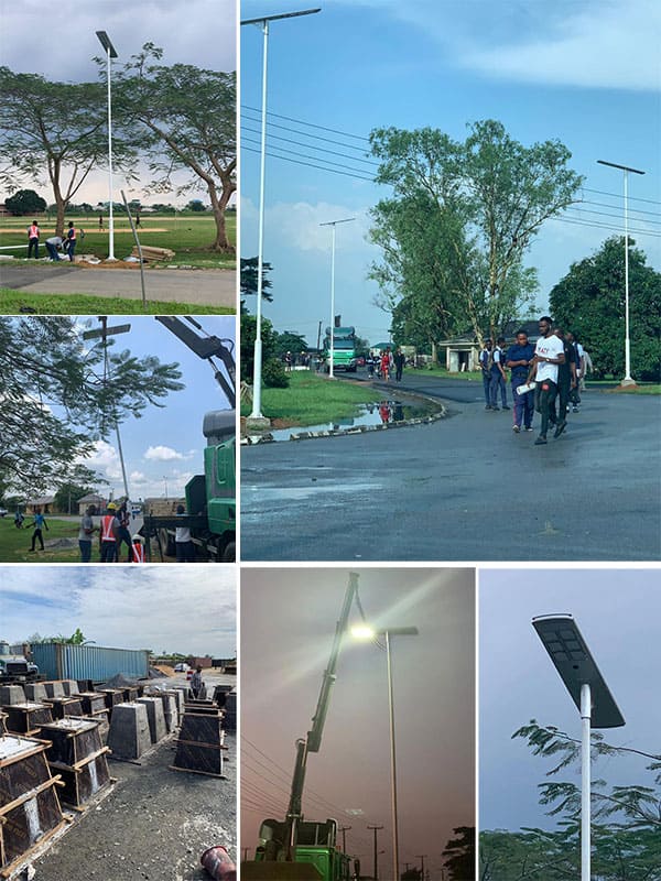 All-in-one Solar Street Light in Kenya