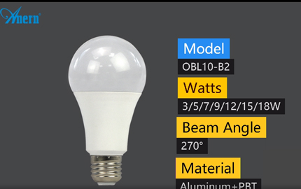 Lampu bohlam LED Anero