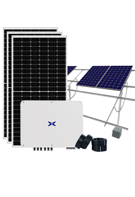 Sistem tenaga surya On-grid