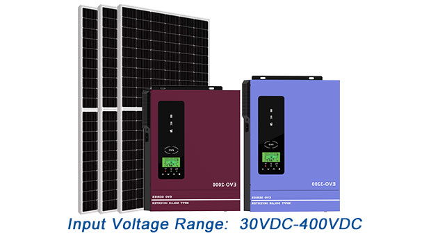 MPPT Solar Inverter EVO Series 2000VA 3200VA keuntungan