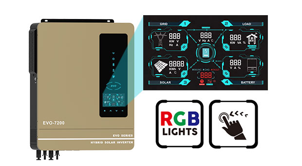 Keuntungan dari Hybrid Solar Inverter EVO Series 7.2KW 8.2KW 10.2KW