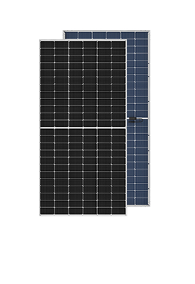 Panel surya kaca ganda tipe-n