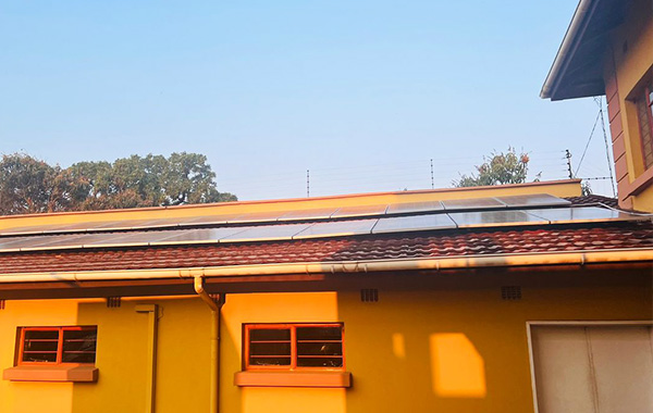 60 set sistem tenaga surya rumah Off-grid 10,2 KW di Jinan