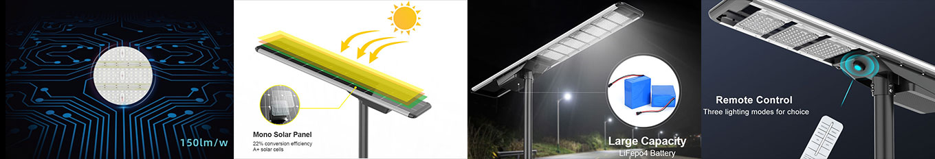 Lampu Jalan All-in-one Solar Advatages