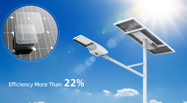 Lampu Jalan tenaga surya baterai Lifepo4 tipe terpisah (AN-SSL-I) keunggulan