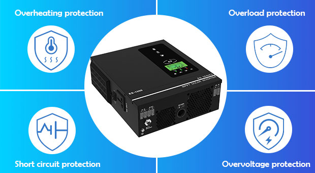 Inverter tenaga surya seri AN-SCI-ES AN-SCI-ES1000/kelebihan AN-SCI-ES1500