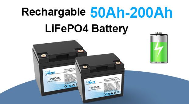 Baterai litium seri AN-LFP 12,8 V50 ah kelebihan