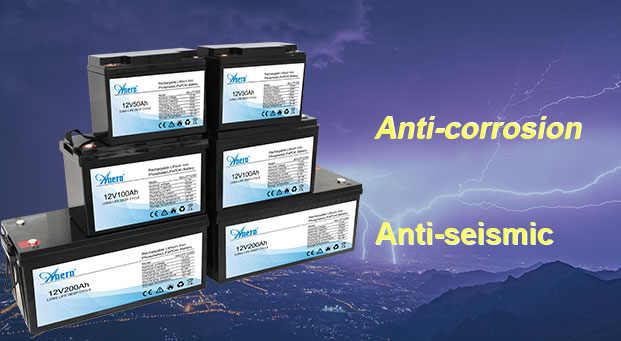 Baterai litium seri AN-LFP 12,8 V50 ah kelebihan
