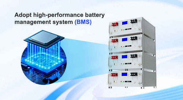 Baterai Lithium jenis rak seri AN-LPB-R kelebihan 48V100AH 48V200AH