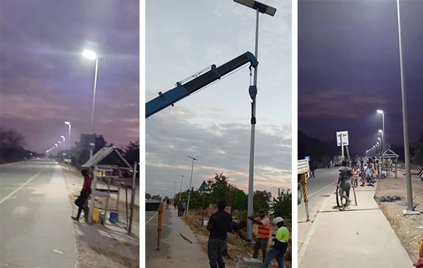 Sudah membeli dan memasang lampu jalan surya SLZ