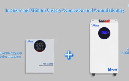Koneksi dan Pengujian Sistem Inverter Anern AN-FGI-S12000 dan Baterai Lithium Nplus