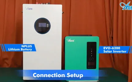 Koneksi dan Uji Performa Inverter Anern EVO-6200 dan Baterai Lithium Nplus