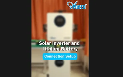 Konfigurasi Koneksi dan Output Inverter Anern HYI dan Baterai Lithium Nplus