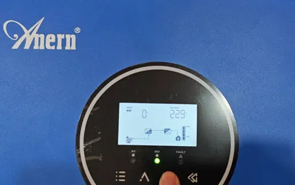 Uji Performa Beban Penuh Inverter Anern PVI-4P V2