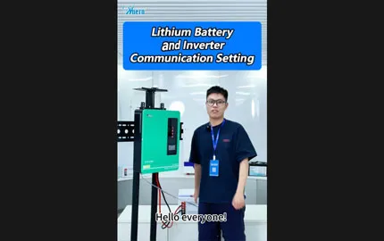 Tutorial Pengaturan Anern EVO Inverter dan Baterai Lithium Npro