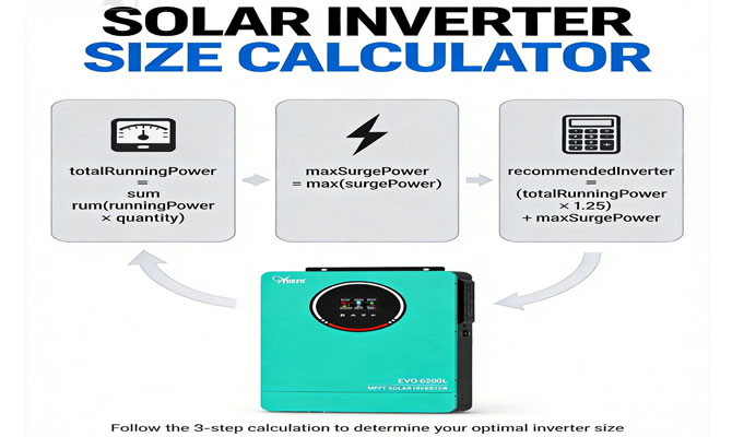 Kalkulator Ukuran Inverter