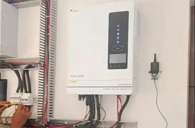Sistem Inverter Hybrid Anern 10.2kW di Filipina