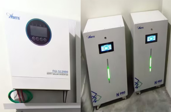 Proyek Daya Cadangan Inverter & Baterai Lithium Anern Philippines