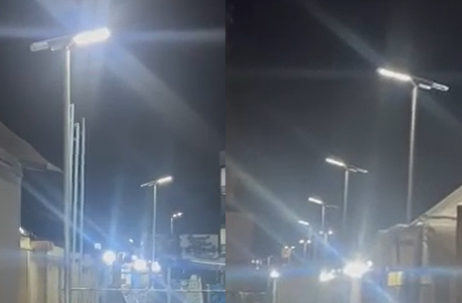 Anern 23 Set Lampu Jalan Tenaga Surya SLV‑80W dalam Proyek Penerangan Komunitas Nigeria