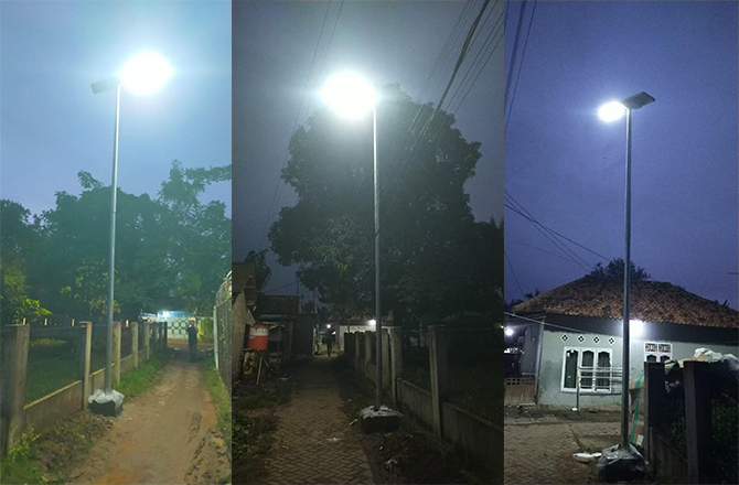 Anern SLV 100W Lampu Jalan Surya All‑in‑One di Indonesia