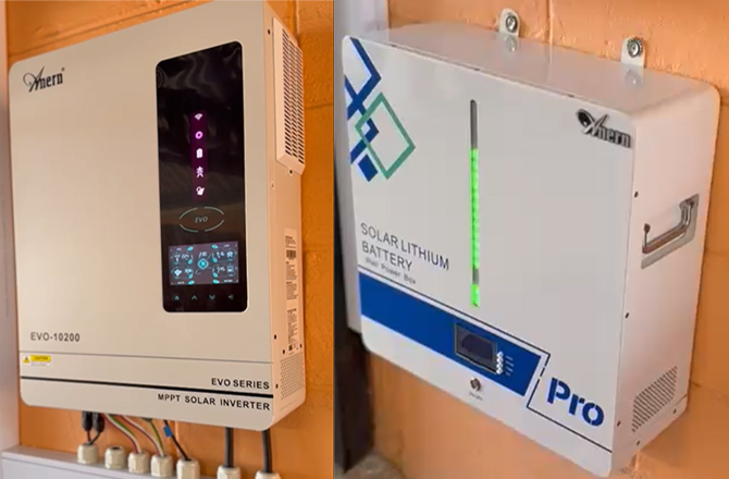 Studi Kasus Proyek Penyimpanan Surya Anern Chile: EVO 10.2kW & Baterai Lithium Pro48200
