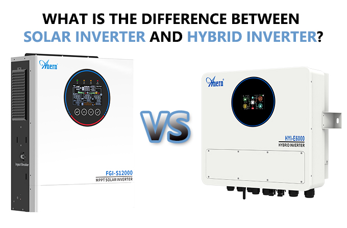 Apa Perbedaan antara Inverter Surya dan Inverter Hibrida?