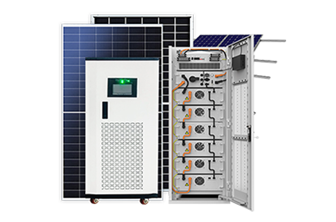 Sistem Tenaga Surya Inverter Off-Grid 30-100KW