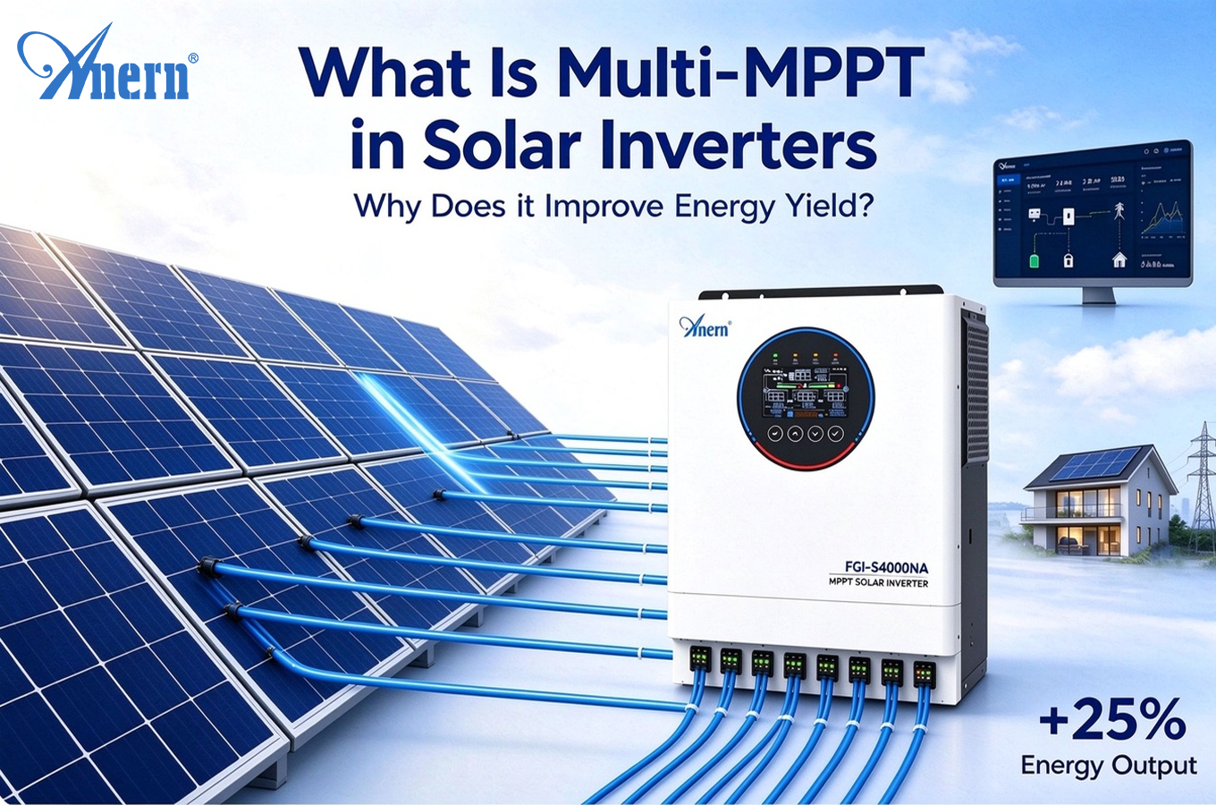 Apa Itu Multi-MPPT pada Inverter Surya dan Mengapa Ini Meningkatkan Hasil Energi?