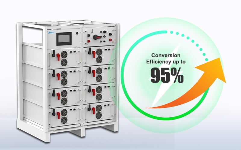 Keunggulan Baterai Lithium Tegangan Tinggi Komersial 114KWH 50KW