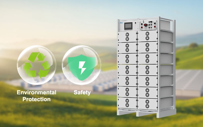 Keunggulan Baterai Surya Komersial Tegangan Tinggi 215KWH 100KW