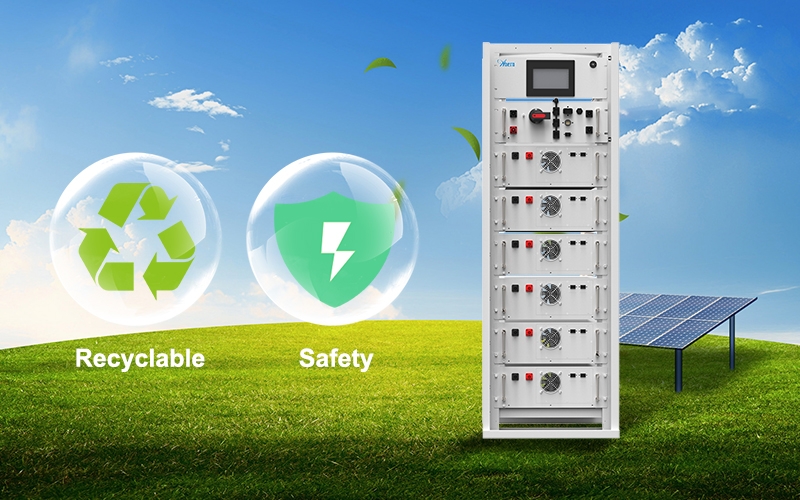Keunggulan Baterai Lithium Komersial Tegangan Tinggi 60KWH 30KW