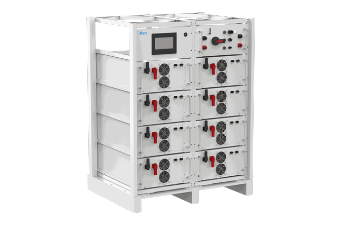 Baterai Lithium Tegangan Tinggi Komersial 50KW 114KWH
